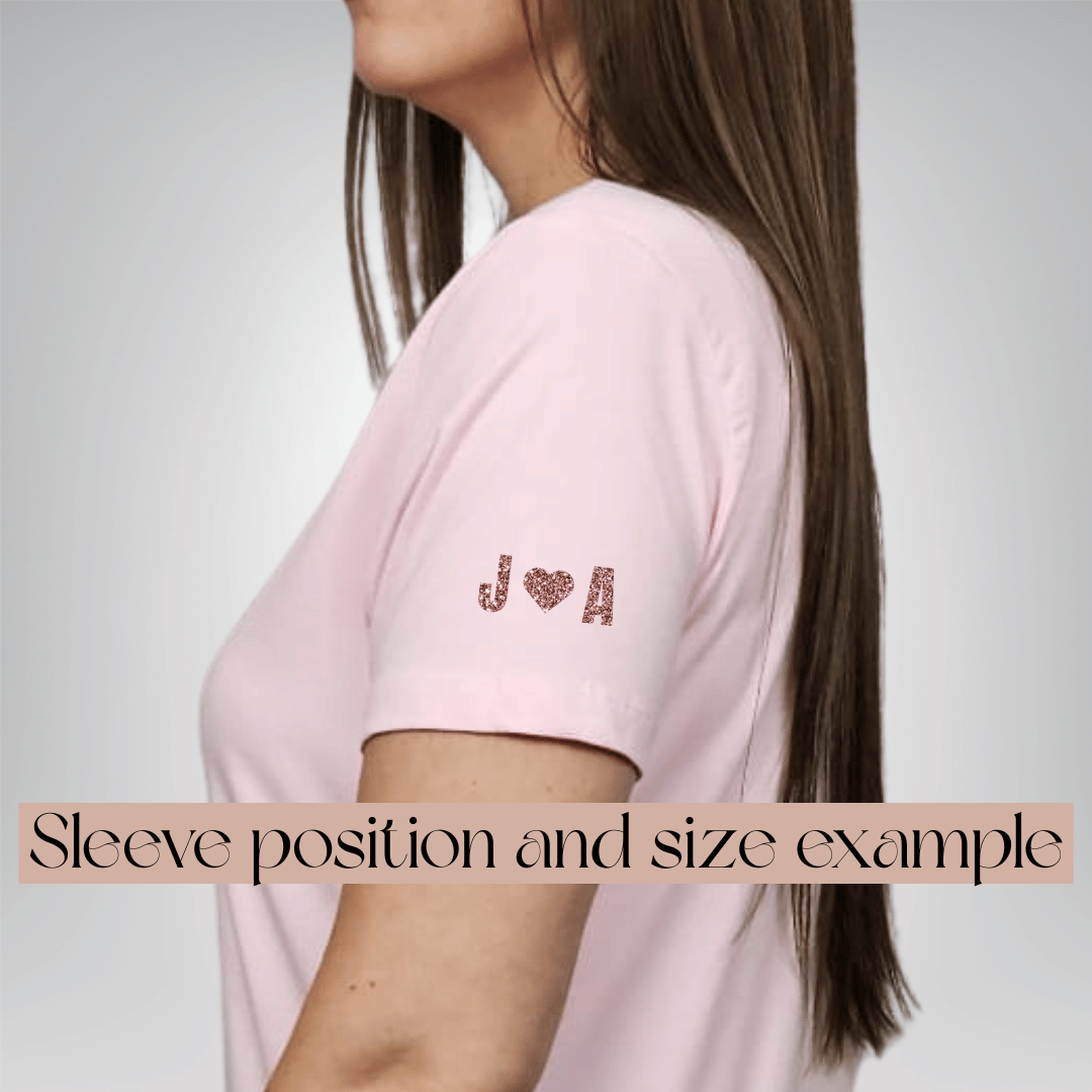 Bride T-Shirt – Rose Gold Glitter Print | Bachelorette & Hen Party Outfit